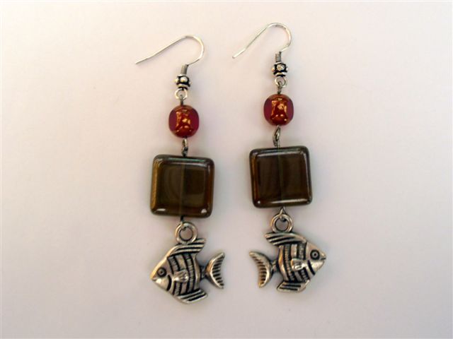 Orecchini con pesciolino