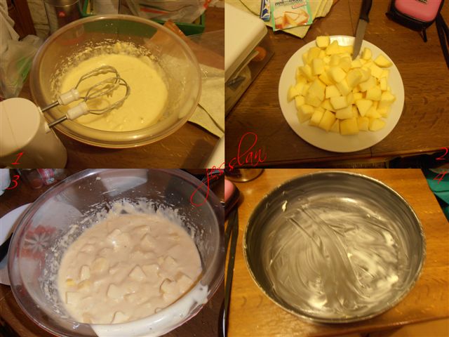 Passaggi torta di mele