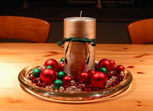 DIY Xmas Candles