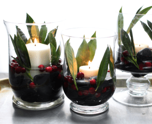 DIY Xmas Candles